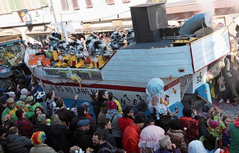 Birsbettrammler: Dank dem Schiff werden sie noch lange nicht untergehen.